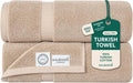 SALBAKOS 2-Piece 100% Turkish Cotton Bath Towels, Extra-Large 35x70, Taupe | Oversized Bath Sheet Towel for Bathroom & Beach, Thick, Super Soft, Highly Absorbent, Premium Hotel Quality, Made in Turkey