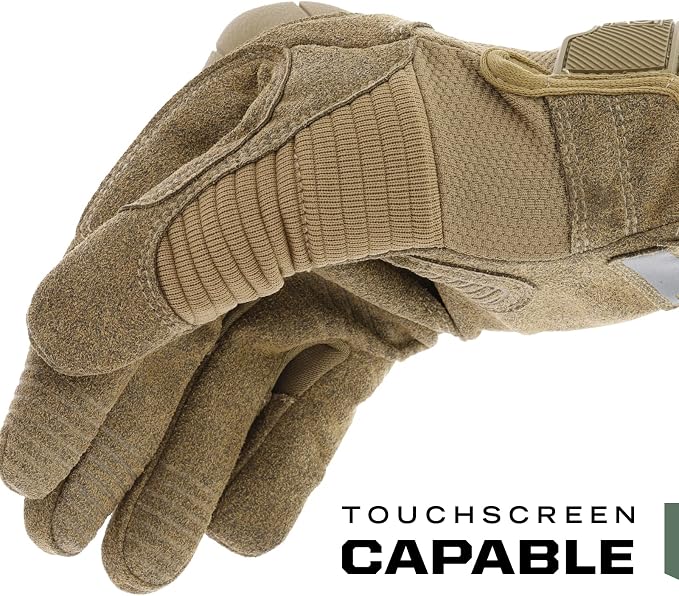 Mechanix Wear M-Pact 3 Tactical Impact Resistant Gloves - Heavy Duty Multi-Purpose Industrial Grip Gloves - TAA Compliant & Touchscreen Capable - XX-Large - Coyote Tan