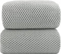 YTYC 39x78 Bath Sheets,Towels for Bathroom,Grey,2-Pieces | Extra Large Bath Towels, Super Soft,Highly absorbent,Hanging Loop,Quick Drying,Light Weight,80% Polyester