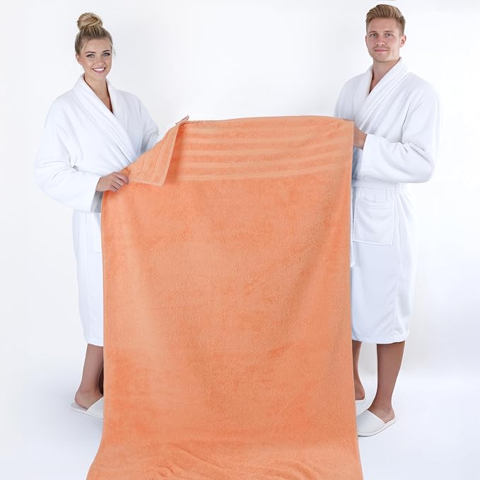 American Soft Linen 100% Cotton Luxury Turkish Towels, 2PC 35x70 Bath Sheet | Soft Absorbent Quick Dry OEKO Tex Standard 100 Certificated Durable Machine Washable Premium Hotel Quality