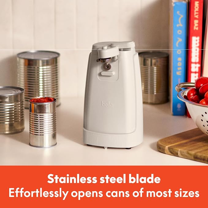Electric Can Opener, Automatic One-Touch, Oatmilk