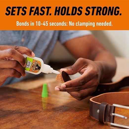 Gorilla Super Glue Gel XL, Clear Glue, 25 Gram (Pack of 2) - All Purpose and Fast Setting for Projects and Repairs