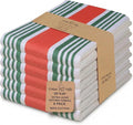 Urban Villa Kitchen Towels Cotton Dish Towels 20”x30” (Set of 6) Christmas