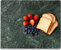 Marble Cutting Board for Kitchen 16×12 Inch green | Natural stone, 0.59" thick, non-slip feet, stay cool for dough/butter, ideal for pastry, cheese, charcuterie, pizza, bread