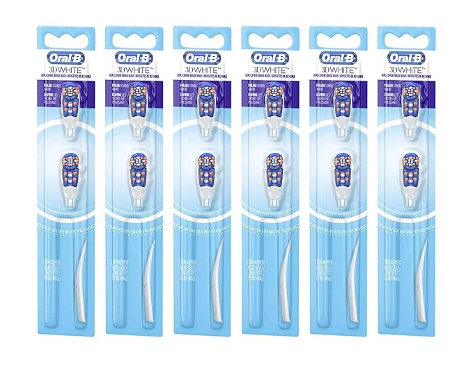 Oral-B 3D White Replacement Brush Heads 2 Count (Pack of 6)