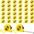 Xuhal 48 Pcs 6 ft Mini Tape Measure Bulk Measuring Tape Imperial and Metric Pocket Self Locking Easy to Read with Inches and Centimeters for Designer Decorator
