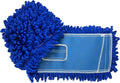 KLEEN HANDLER 18 Inch Microfiber Dust Mop, Large Washable Commercial Mop Head Replacement, Sweeper, Janitorial Supplies, Blue
