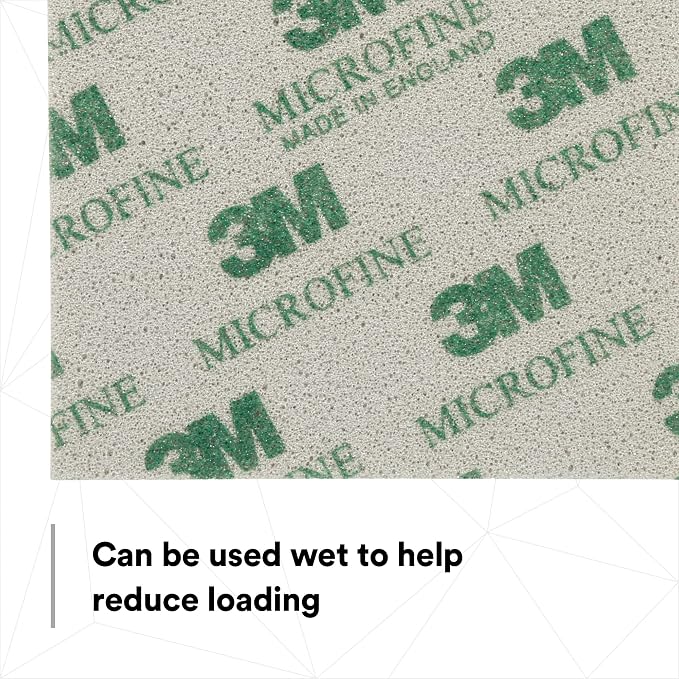 3M Softback Sanding Sponge 02600, 4 1/2 x 5 1/2 in, 20 Pack, Microfine Grit, Fast Cutting