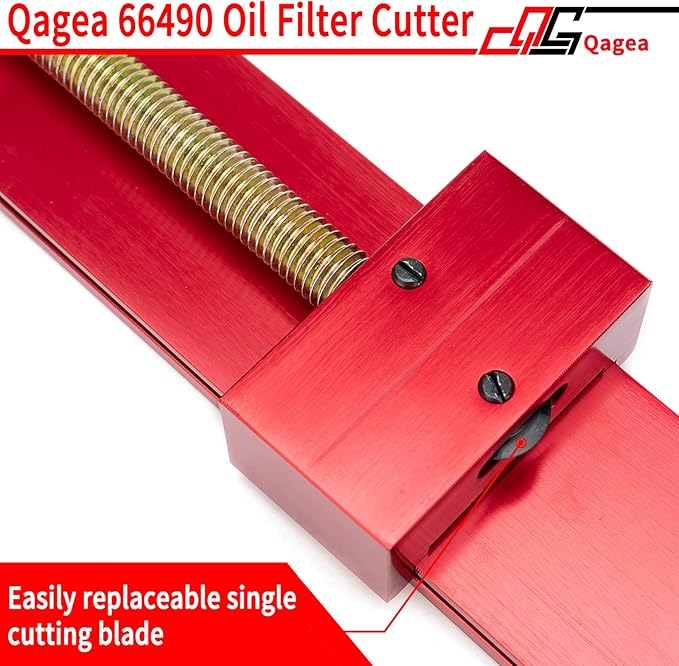 66490 Oil Filter Cutter, Oil Filter Cutting Tool for Filter Cutting Range 1-3/4" to 5-3/4"