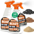 Rock Glue with Sprayer-68OZ Ready to Use Mulch Bond for Landscaping, No Dilution Landscape Glue Spray for Rock, Pea Gravel, Weather Resistant Intertek Test, Pets Safe for Garden Beds