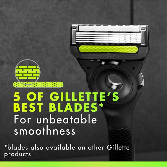 Gillette Labs Razor Blade Shaving Refills for Men, 4 count