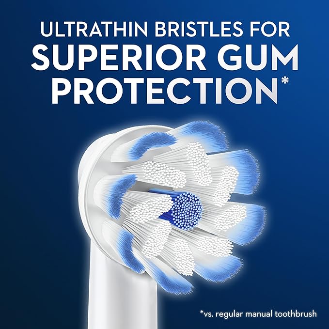 Gum Care x-Filaments Electric Toothbrush Replacement Brush Heads Refill, 4 Count