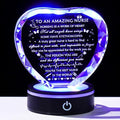 YWHL Nurse Gifts for Women with Light Base, Nurses Week Appreciation Gifts, Crystal Heart Present for Practitioner Female Nurse, Nursing School Students on Nurses Day Christmas Graduation Retirement