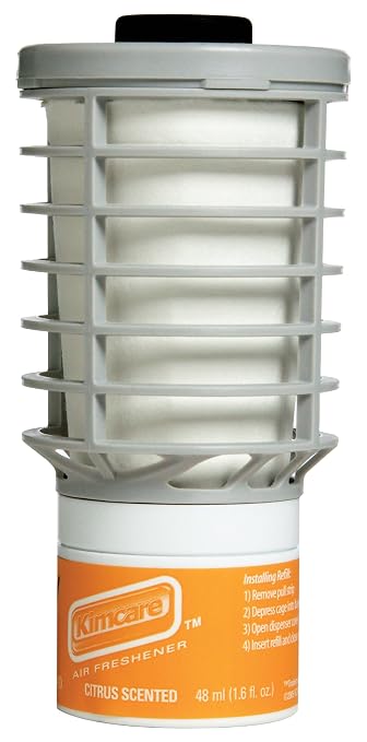 Scott Essential Air Freshener Refill (91067), Citrus, Automatic / Continuous Release, 6 Refills / Case