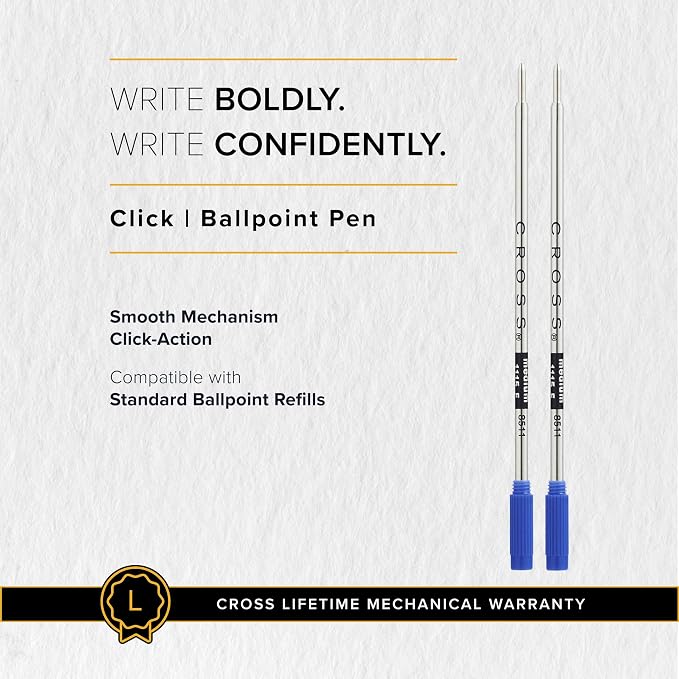 Cross Click Crimson Lacquer Ballpoint Pen in Gift Box (AT0622-119)