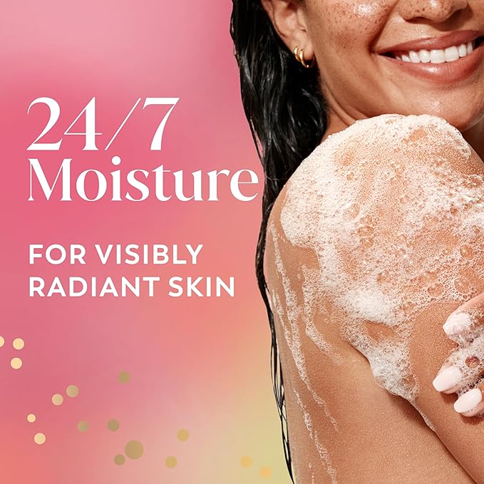 Olay Body Wash for Women, Intensely Hydrating, Pro-Hyaluronic Acid Serum Complex, Renews Moisture, Vitamin B3 Lameller Technology, For All Skin Types, Melon Spritz Scent, 20 fl oz