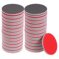 uxcell 50pcs 1500 Grit Sanding Sponge 3 Inch Hook and Loop Sponge Sanding Disc Wet/Dry for Car Wood Drywall Metal