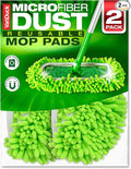 VanDuck Dust Mop Refill Compatible with Swiffer Sweeper (2 Pack) - Microfiber Pet Heavy Duty Dry Cloth Refills - Reusable Mop Pad (Handle is Not Included)