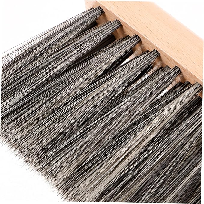 minkissy 3pcs Fireplace Cleaning Brush Hand Broom for Replacing Fireplace Brush Accessories Mantel