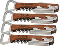 My Personal Memories Set of 1, 3, 8 and More Custom Engraved Wedding Party Corkscrew Multi-Tools - Personalized for your Bachelor, Bachelorette Party (4)