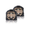 Spec Ops Tools Tape Measure for Measuring & Layout, 1 1/8" Double-Sided Blade and Military-Grade Composite Case, 25 Foot (2)