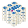 The Boxery 2" x 110 Yards Clear Packing Tape – 36 Roll Carton – Strong Industrial Grade Adhesive for Shipping, Moving & Packaging – Heavy Duty 2.2 Mil Box Sealing Tape