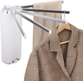 RFOUO Wall Mounted Clothes Drying Rack Tripod,Foldable Drying Rack,Wall Mounted Dryer Rack Clothing,Over The Door Drying Rack for Laundry Bedroom Household Aluminium
