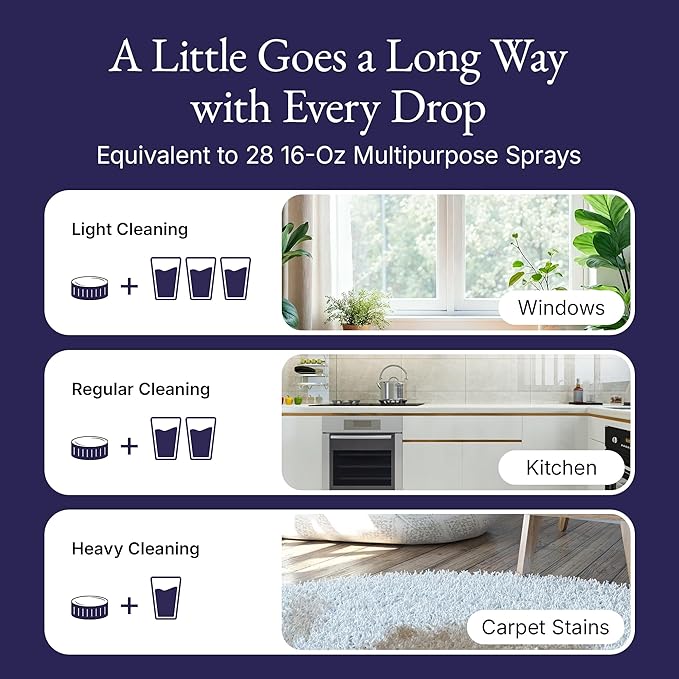 Mop Soap Baja, Floor Cleaner for Mopping, Luxury Scented Mop Soap, LVP Vinyl Laminate and Hardwood Floor Cleaner Solution, Plant Powered Floor Cleaner