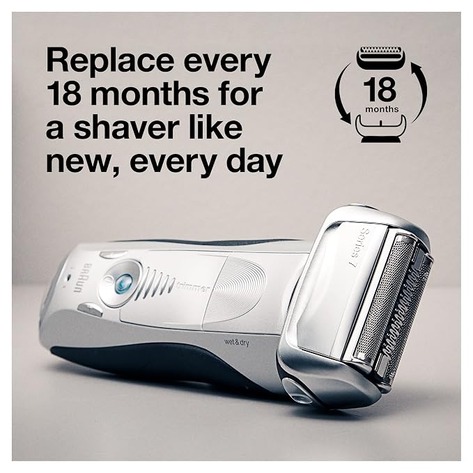 Braun Series 7 70S Electric Shaver Head Replacement Cassette – Silver