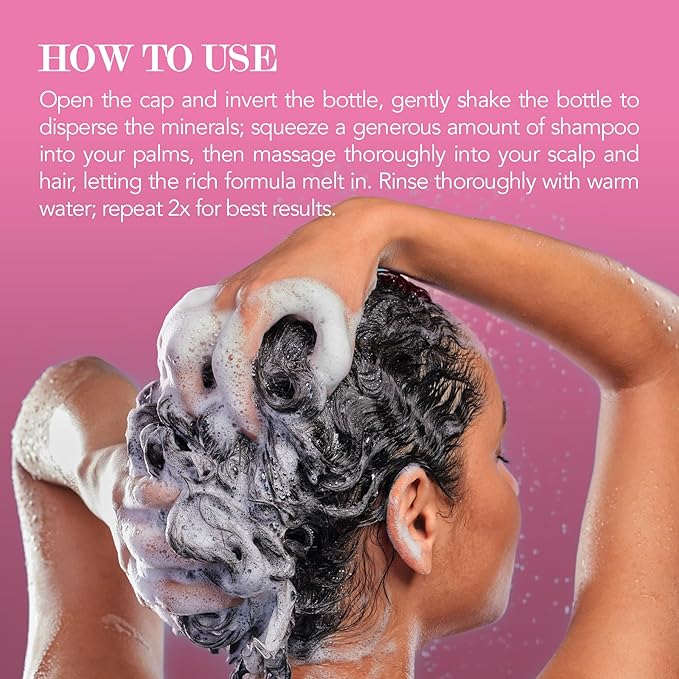 Saphira Volume Boost Shampoo with Dead Sea Minerals – Volumizing Shampoo for Fine & Thin Hair – Lightweight Body & Lift – Sulfate Free Professional Hair Care 34oz / 1000ml