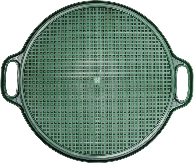 ASR Outdoor DEEP Stacking 1/8" Classifier Screen with Handles, Heavy Duty 5 Gallon Plastic Sifting Sieve