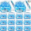 12 Pcs Air Freshener Bulk Odor Gel Eliminator Beads 8 oz Long Lasting Air Freshener Beads Eliminates Odors in Home Bathrooms, Cars, Boats, Rvs and Pet Areas(Ocean)