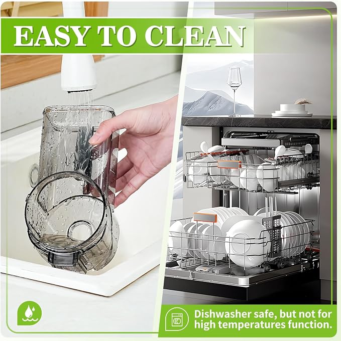 Electric Cheese Grater Salad Maker with 6 Repalce Stainless Steel Blades, Rotary Slicer One-Touch Kitchen Slicer Cheese Shredder for Vegetables, Fruits, Cheeses, Nuts Home Kitchen Use(White)- 120v