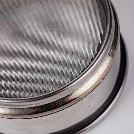 φ20×4.5cm 304 Stainless Lab Sieves Economy Test Sieve 304 Stainless Steel Wire Cloth (24 Mesh(0.8mm))