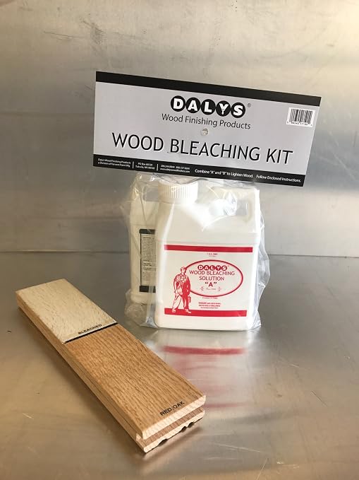 Daly's 17190 Wood Bleaching Wood Bleach Kit, Part A and B, 1 Pt