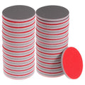 uxcell 50pcs 2000 Grit Sanding Sponge 3 Inch Hook and Loop Sponge Sanding Disc Wet/Dry for Car Wood Drywall Metal