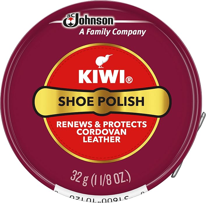 Kiwi Shoe Polish Cordovan Can, 1.125 OZ (Pack - 6)