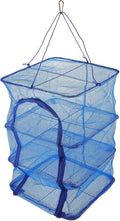 Foldable Fish Cage Fish Drying Rack Hanging Dryer Racks for Laundry Hanging Shrimp Drying Net Net Indoor Clothes Drying Rack Nylon Multi-Layer Cage Food