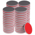 uxcell 100pcs 800 Grit Sanding Sponge 3 Inch Hook and Loop Sponge Sanding Disc Wet/Dry for Car Wood Drywall Metal