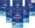 Clorox Fraganzia Fabric Softener Dryer Sheets Fresh Ocean Breeze Scent Wrinkle Reducing Anti-Static Formula Softens Fabrics Clothes Linens Bedding and Towels Fresh Laundry 80 Count 6 Pack