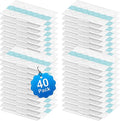 40 Pack Vacmop Replacement Pads for Shark Vacmop VM252 VM251 VM250 VM200 VM190 VM180 Cordless Mops, No-Touch Disposal Vacmop Disposable Hard Floor Pad Refills for All Hard Floors