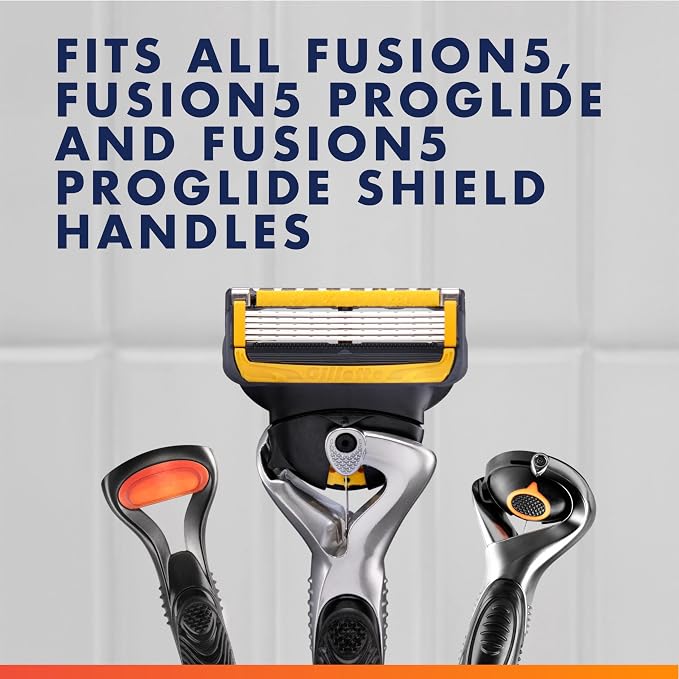 Gillette Fusion5 ProShield Men's Razor Blades, 8 Blade Refills