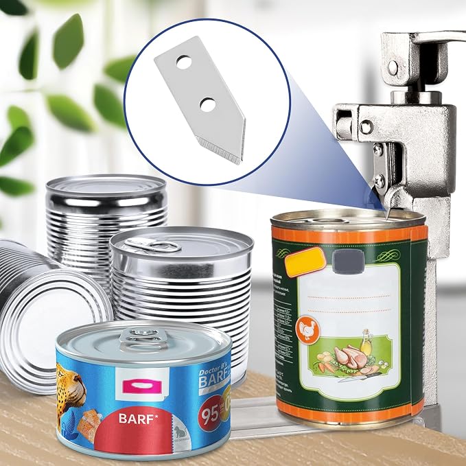 3Pcs K004SP Knife for 1 Can Opener, Commercial Can Opener Replacement Blade, 3 Blades Included