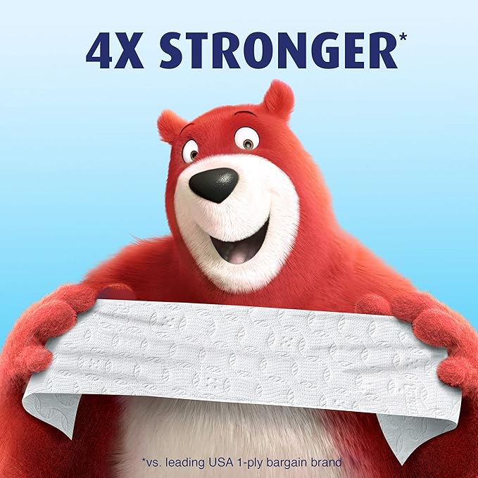 Charmin Ultra Strong Toilet Paper, Mega Roll, 18 Count of 286 Sheets Per Roll