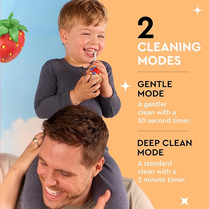 Boka Fluoride Free Toothpaste Nano Hydroxyapatite Toothpaste - Strawberry Mango 4 oz, Boka Kids Sonic Electric Toothrush - Oral Care, U Brush and Nylon Brush Bundle
