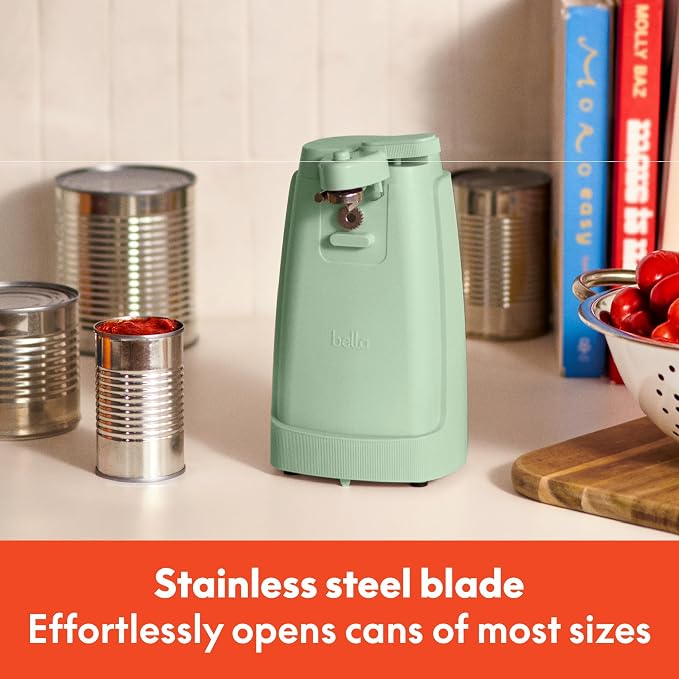 Electric Can Opener, Automatic One-Touch, Seaglass