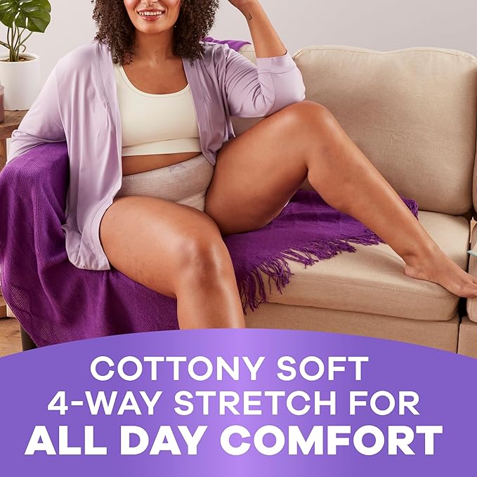 Always Discreet Reimagined Adult Diapers for Women, Maximum Absorbency Incontinence and Postpartum Underwear Size XL/XXL, Up to 100% Leak Free Bladder Leak Protection, 11 Count