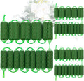 Conderyang 42 Pcs Floral Foam Garland 27.6ft Absorption Flower Holder Wet Foam Blocks Flower Sponge Blocks Green Floral Arrangement for Home Garden Craft Wedding Arch Door Holiday Tabletop Decoration