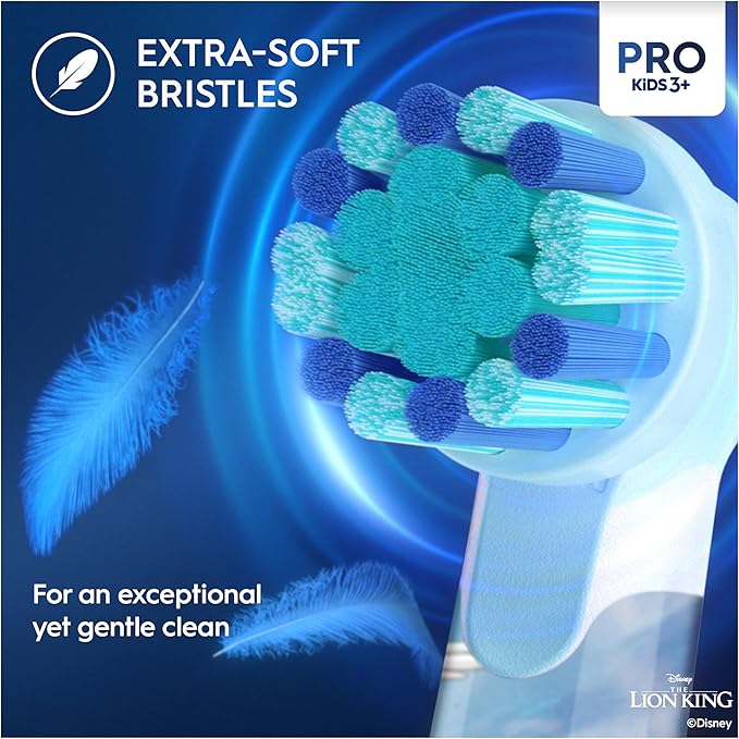 Oral-B Pro Kids Toothbrush Heads Featuring Disney The Lion King, Pack of 8 Counts