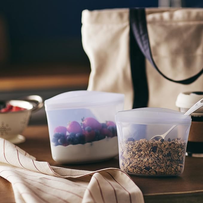 Stasher Premium Reusable Silicone Food Storage Bags, 6-Pack, Multicolor | Food-Safe Silicone, BPA-Free, Leak-Free, Eco-Friendly, Dishwasher, Lunch Bag, Travel Containers, Meal Prep, Lunch, Travel